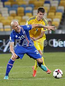 Football Ukraine-Iceland, World Cup Qualifiers 2018