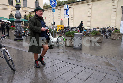 Bavarian man in hat