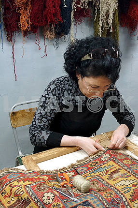 Hand-knitted carpets Armenian