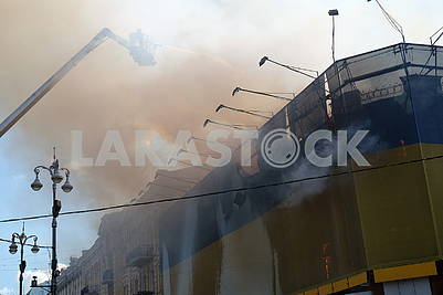 Fire on Khreshchatyk