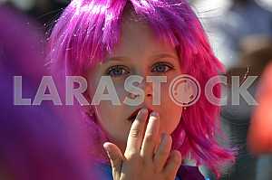 The girl at the bottom of Slavyansk