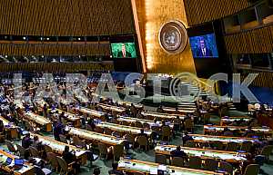 Заседание генассамблеи ООН