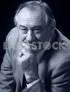 The actor Bogdan Stupka