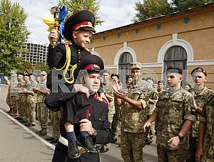 Celebration of the Day of Knowledge in the Kiev military lyceum