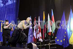 Alexander Yarmola - the leader of Ukrainian rock band '' Haydamaky '
