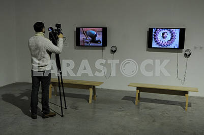 Exhibition "Flashback. Ukrainian media art of the 1990s »