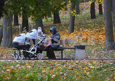 Women with stroller