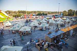 American Festival in Kiev - Ukraine 15-16 August 2015 - Stock image