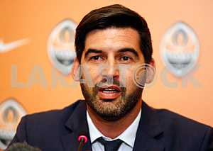 Presentation of the new coach of FC Shakhtar