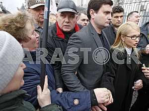 Rally of Batkivshchyna to support of Nadezhda Savchenko in Kiev