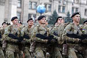 Репетиция военного парада в Киеве