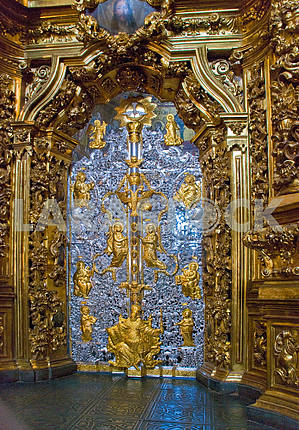 Silver Royal Doors of the iconostasis of St. Sophia Cathedral in 2008