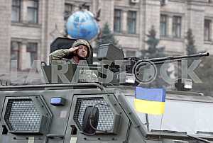 Репетиция военного парада в Киеве