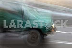Abstract image of cars