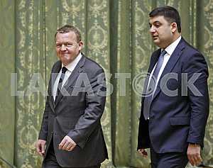 Meeting of Prime Ministers of Ukraine and Denmark in Kiev