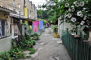 Clothes in the yard in Odessa