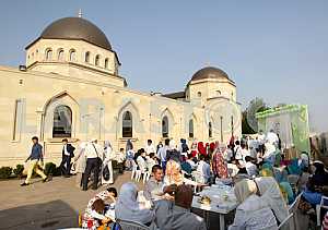 The celebration of the Eid al-Adha in Kiev