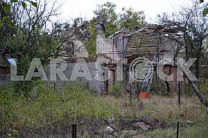 Ruined buildings in Avdeevka