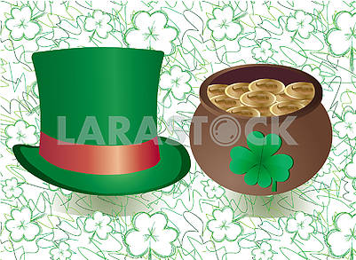 Background for St. Patrick Day, part 1.