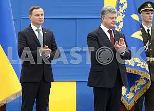 Petro Poroshenko and Andrzej Duda
