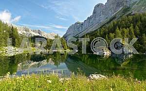 Lake in the mountains
