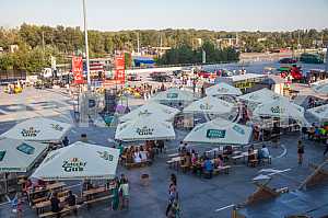 American Festival in Kiev - Ukraine 15-16 August 2015 - Stock image
