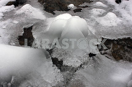 Lace ice frozen
