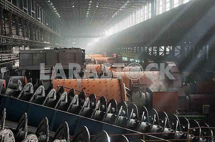 ore-dressing and processing enterprise