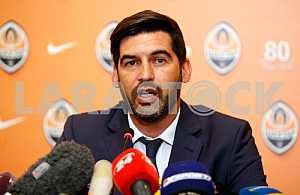 Presentation of the new coach of FC Shakhtar