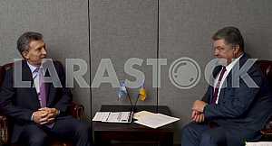 Петр Порошенко и Маурисио Макри