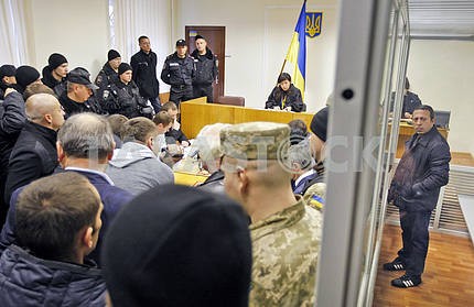 The trial of Ukrop party leader Gennadiy Korban.
