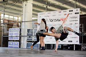 Preparation of modern art festival GogolFest