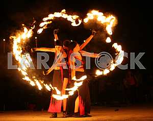 Fire show in Kiev