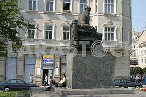 Hrushevsky Monument in Lviv
