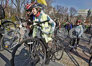 Bike race critical Critical Mass Kyiv