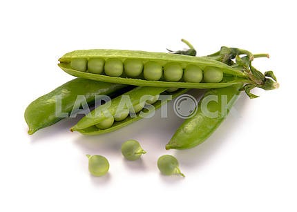 Ripe pea vegetable