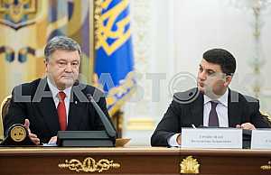 Петр Порошенко и Владимир Гройсман