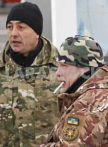 A rally of Ilovaisk brotherhood in Kiev.