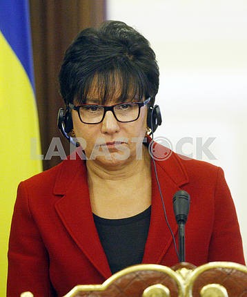 US Secretary of Commerce Penny Pritzker in Kiev.