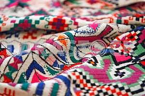 The exhibition Masterpieces of Ukrainian folk embroidery in Kiev