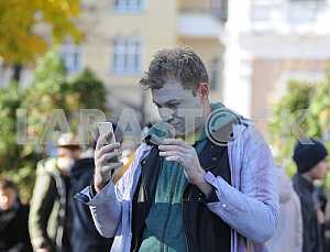 Zombie parade in Kiev