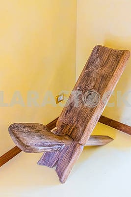 Chaise lounge in a hotel in Zanzibar