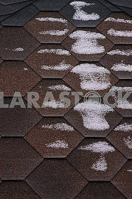 Bitumen roofing surface