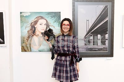 Photo artist Julia Savenko presented the work "The Birth of Venus" at the Ukrainian Art Week.