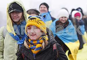 Celebrating the Day of Unification of Ukraine