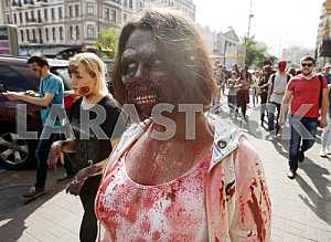 Zombie Walk in Kiev