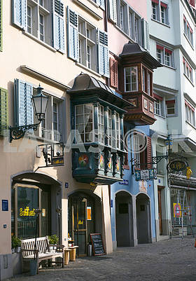 Balconies on the Bahnhofstrasse
