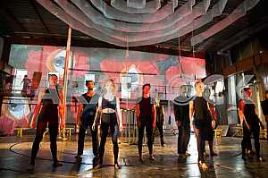 Preparation of modern art festival GogolFest