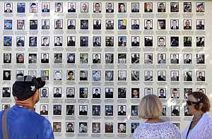 Memory rally to the anniversary of the events in 2014 near Ilovaisk