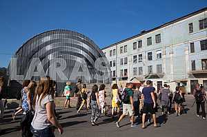 Preparation of modern art festival GogolFest